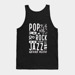 Genre Music Tank Top